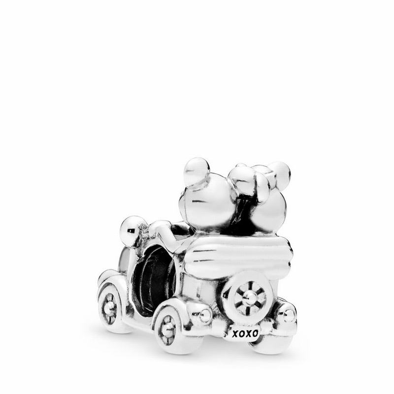 Pandora Disneyr Minnie Mouse & Mickey Mouse Car Charm - Sterling Silver - Canada | HS2444ON